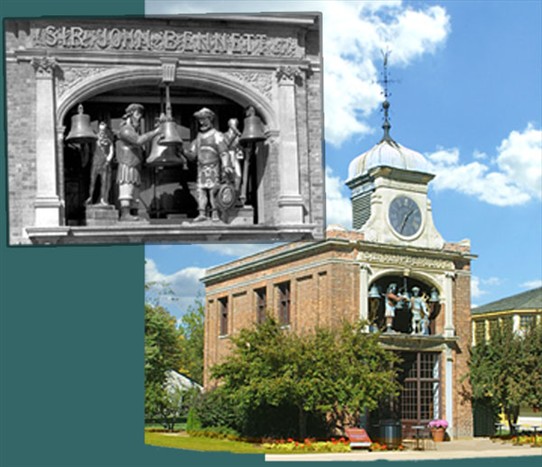 Photo:Henry Ford bought Bennett's clock and moved it, piece by piece, to Dearborn, Michigan