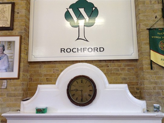Photo:The clock, in situ